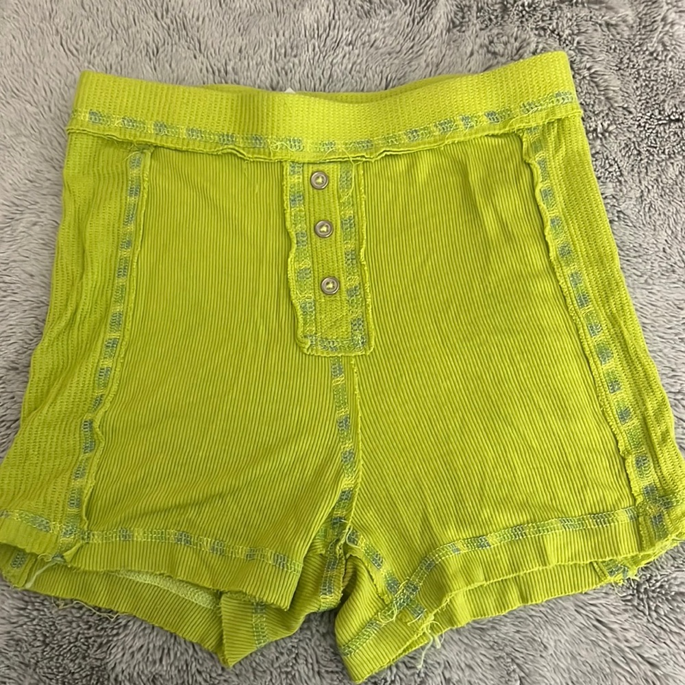 short shorts from the out from under section at urban outfitters